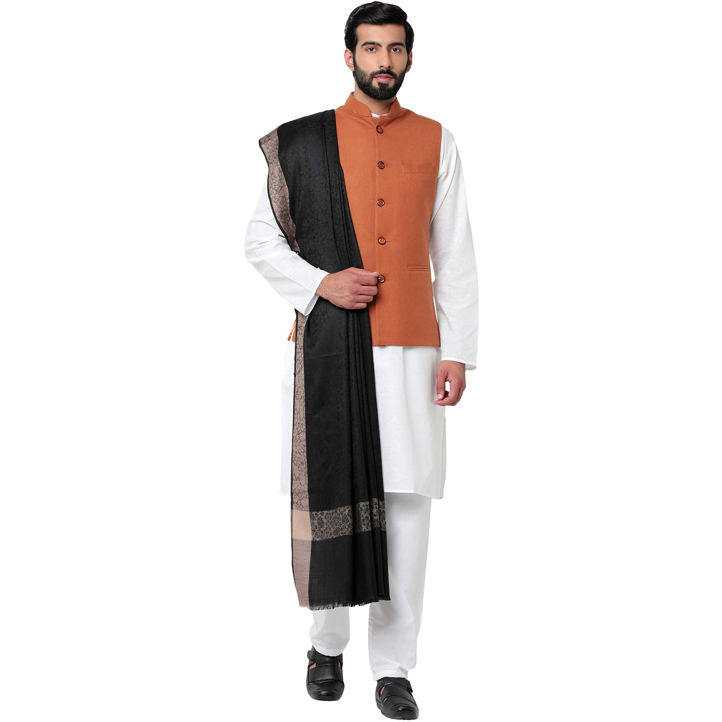 Weavers Villa Men's Stole, 125Cm X 250Cm