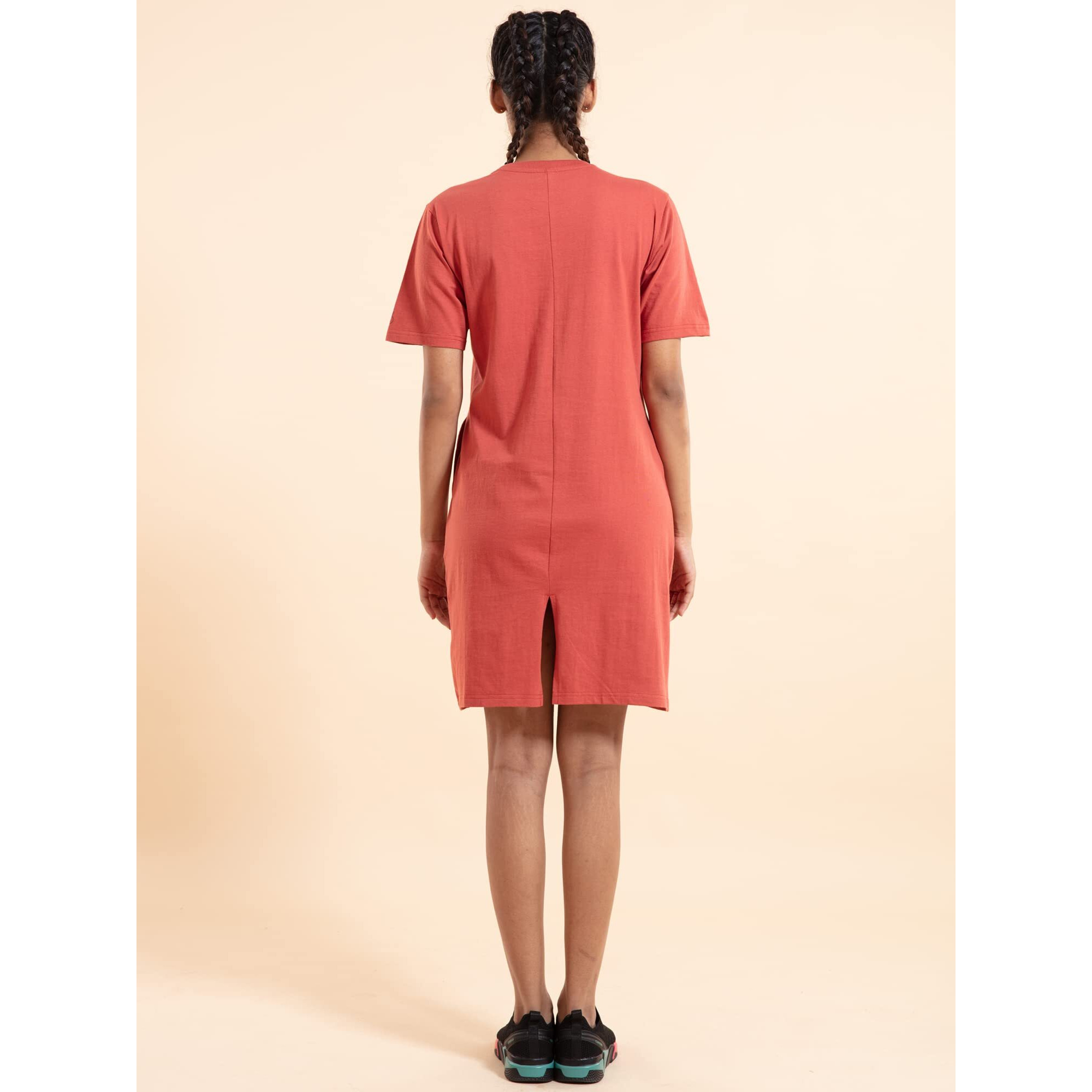 Nykd All Day Heart On My Sleeve Dress- Dress, Nyle102, Hot Sauce, M, 1N Red