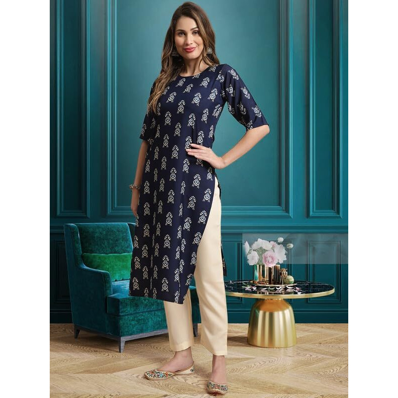 Pinkmint Straight Kurta & Pant For Women Ethnic Kurta Set For Women (Pack Of 3)