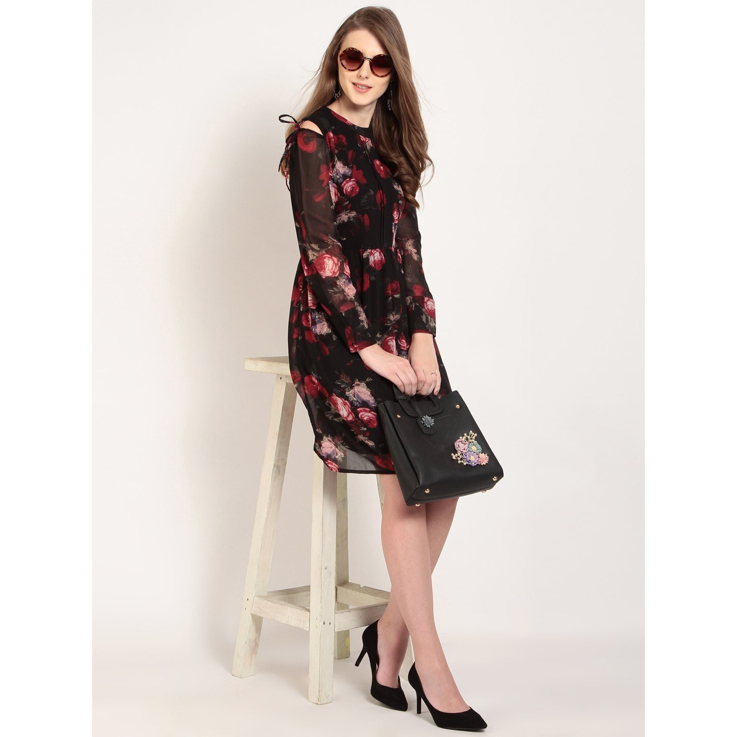 Rare Women's Dress (Ep2978A-Xl, Black, X-Large)