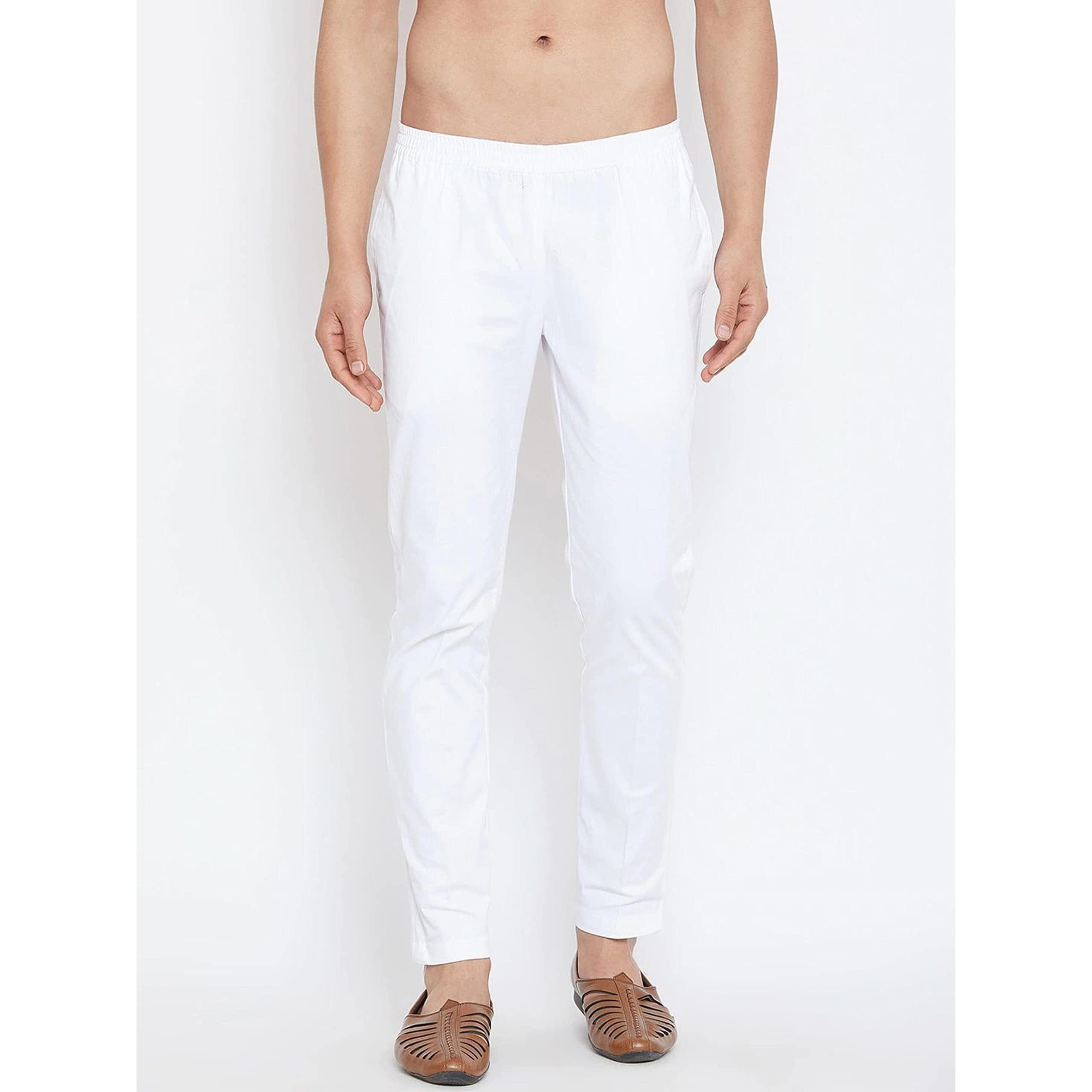 See Designs Mens Kurta - Specially Crafted And Designed For The Eid Festival Men Peach Chikankari Embroidered Woven Design Straight Kurta With Pyjama - Sdkt89601Xxl