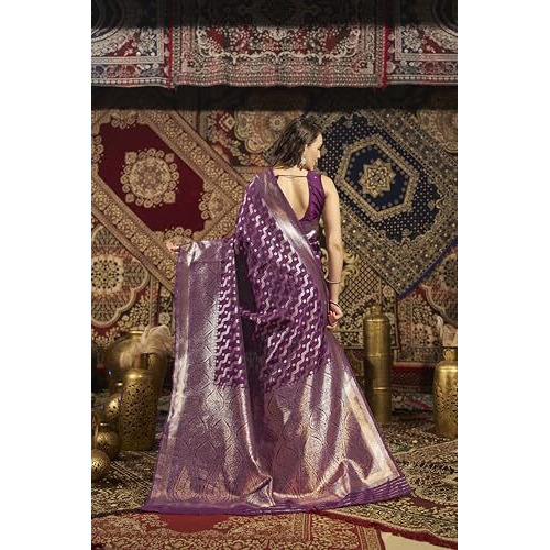 Leriya Fashion Women's Cotton Silk Saree (Lf-S2409_Wine)