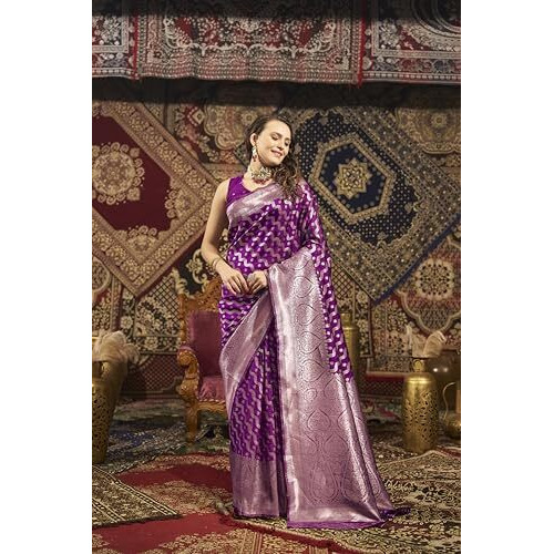 Leriya Fashion Women's Cotton Silk Saree (Lf-S2409_Wine)