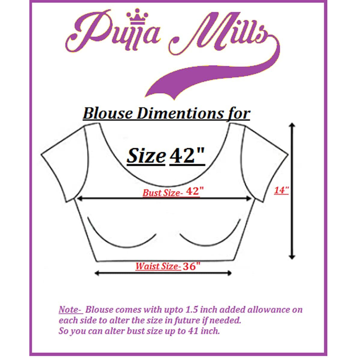 Pujia Mills Women's Sequins Handwork Women's Readymade Saree Blouse For Women Bridal Blouse For Wedding