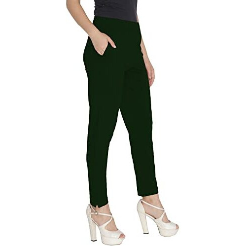 Lyra Cotton Premium Winter Kurti Pant For Women | Pack Of 1 Bottle Green
