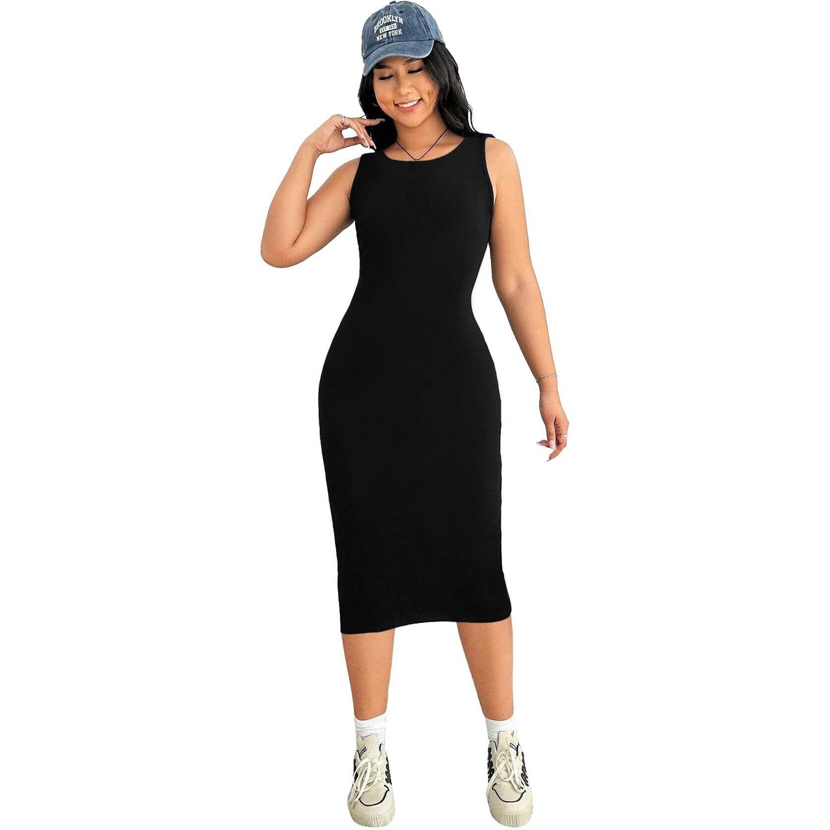 Toochki Dress For Women | One Piece Dress For Women | Women Dress | Dresses For Women | Bodycon Fit Dress For Women | Midi Dress | Lycra Dresses | Dress For Women Black