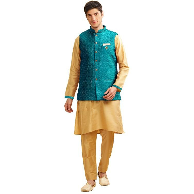 Be Active Men's Regular Kt-Ser (Kt0675-02-M_Turquoise M)