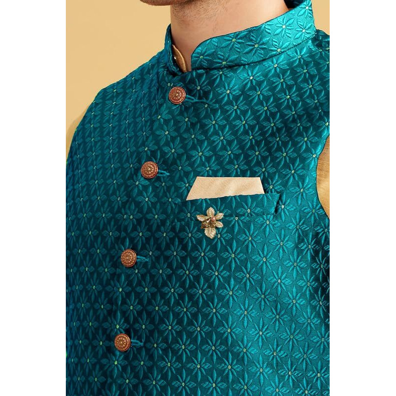 Be Active Men's Regular Kt-Ser (Kt0675-02-M_Turquoise M)