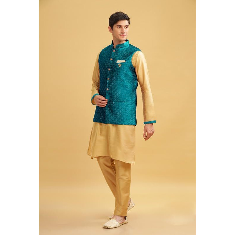 Be Active Men's Regular Kt-Ser (Kt0675-02-M_Turquoise M)