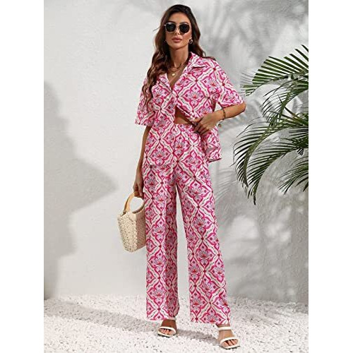 Leriya Fashion Womens Rayon Ethnic Co-Ord Set Regular Fit Regular (Lf-K-W1700&Tr796_Pink_2Xl)