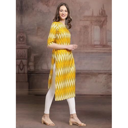 Pinkmint Crepe Printed Kurti For Womens College Wear Kurti For Women