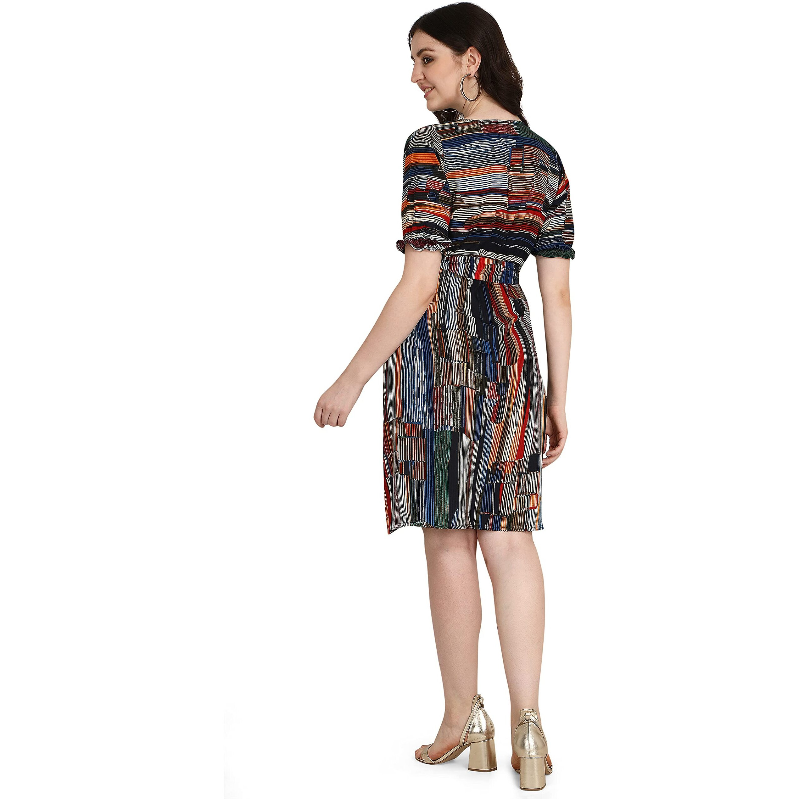 Om Sai Latest Creation Rayon Printed Fully Stitched Straight Kurti For Women & Girls On Jeans Palazzo Or Skirt (Plus Size Upto 2Xl)-(Grey) (Multicolored, Xx-Large)