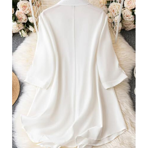 Leriya Fashion Womens Rayon Women Western Dresses Regular Fit Fit And Flare (Lf-Wd1103_White_S)