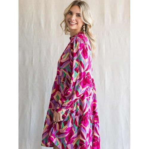 Greciilooks Rayon Fit And Flare Standard Length One Piece Maxi Bodycon Dresses Midi Dress For Women (Gl-Wd1118_Pink_S)