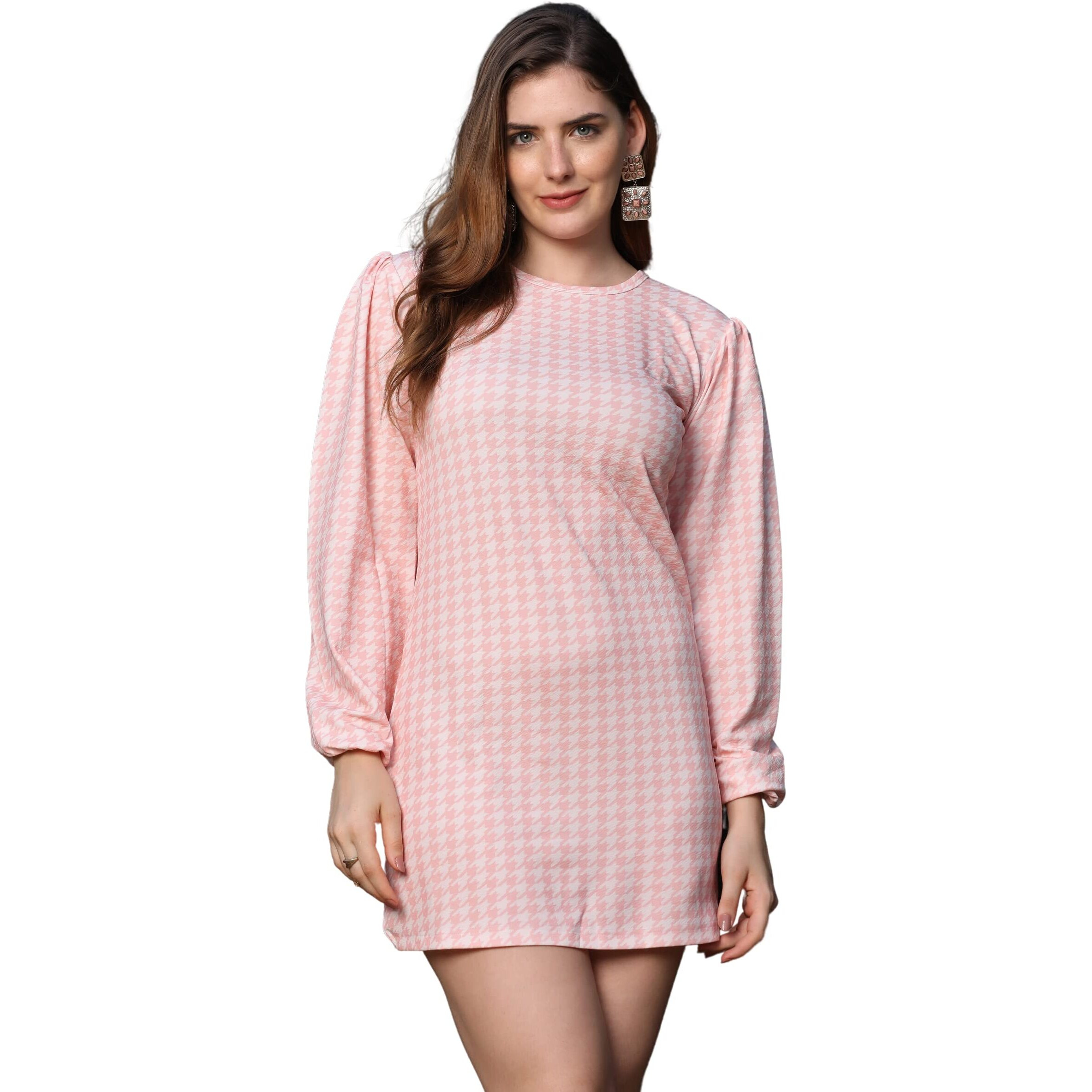 Leriya Fashion Party Dresses For Women Choker Multicolor Bodycon Mini Wrap Dress (Large, Orange)