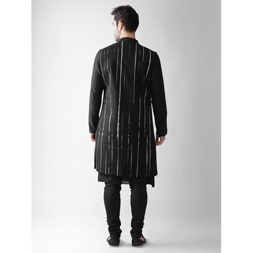 Kisah Kurta Pajama Set For Men With Modi Jacket  Ethnic Kurta For Man | Wedding Dress Set & Traditional Outfit, Peanut, 42