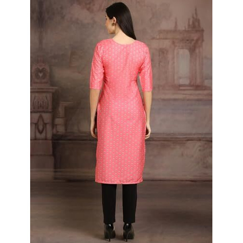 Pinkmint Crepe Printed Kurti For Womens College Wear Kurti For Women