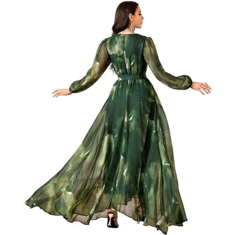 Litzo Dresses For Women || Western Dresses For Women (L-40-Xxl) Green