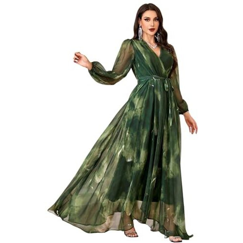 Litzo Dresses For Women || Western Dresses For Women (L-40-Xxl) Green