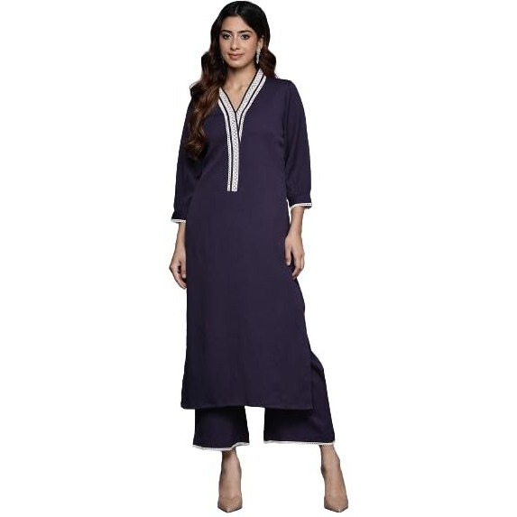 Varanga Women's Chanderi Kurta Set