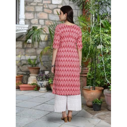 Pinkmint Festival Wear Printed Crepe Kurti's For Women's Ll Ethnic Kurti Ll Comfortable Kurti (Pack Of 6)