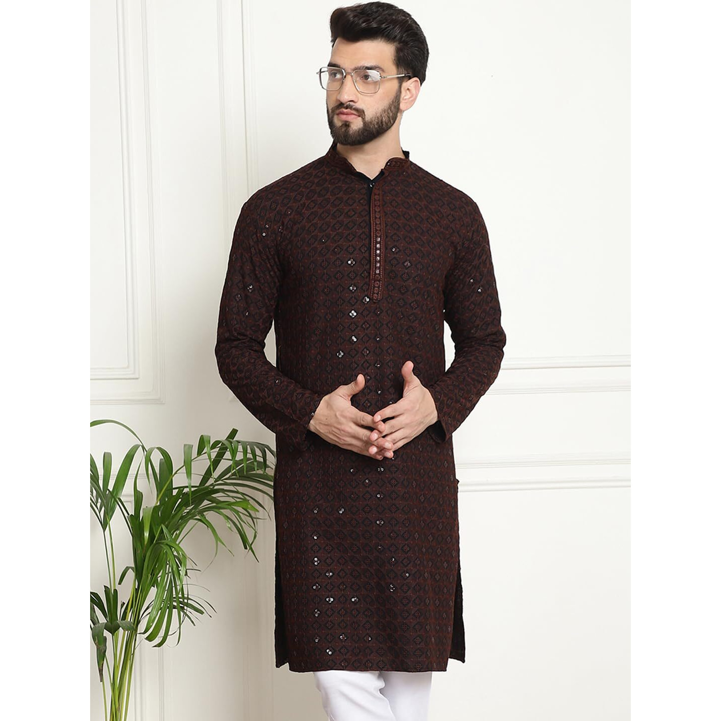 Sojanya B0Cwtybptg Coffee Brown