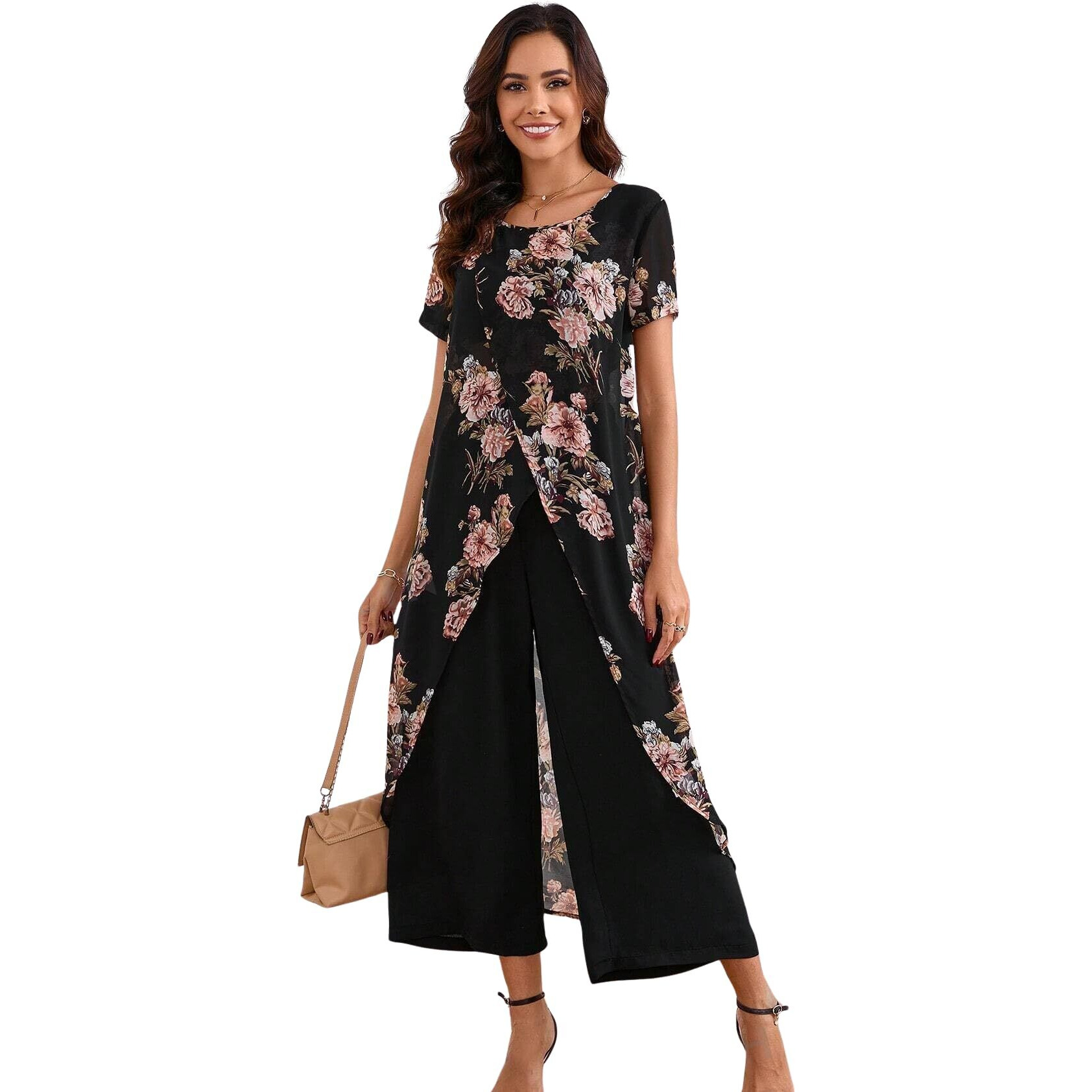 Litzo Western Dresses For Women (L-21-Xxl) Black