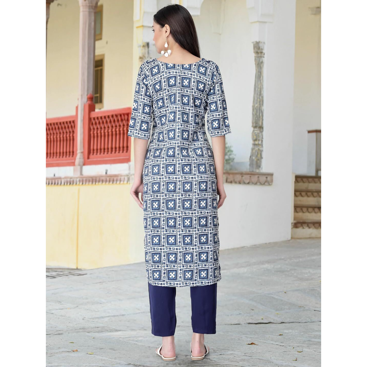 Tee Projekt Digital Printed Crepe Kurta Set For Women Ll Printed Kurti & Pant Set Ll Combo Kurta Set Ll (Pack Of 2)