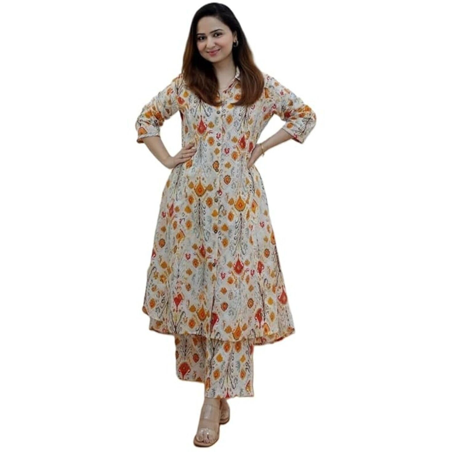 Leriya Fashion Rayon Ethnic Co-Ord Set