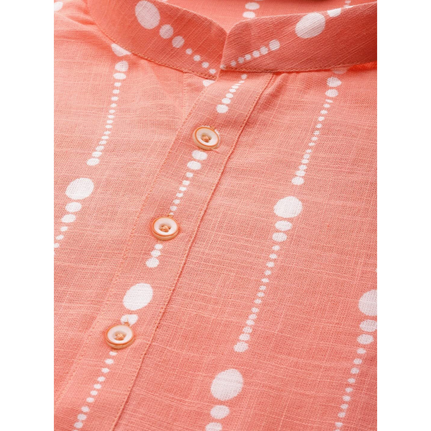 See Designs Mens Kurta | Specially Crafted And Designed For The Eid Festival Men Orange Kurta Set Mandarin Collar Long Sleeves | Sdkt88801L
