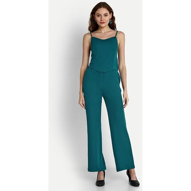 Leriya Fashion Lycra Regular Women Co-Ord Set (Lf-W1856&W1857&Tr863_Turquoise