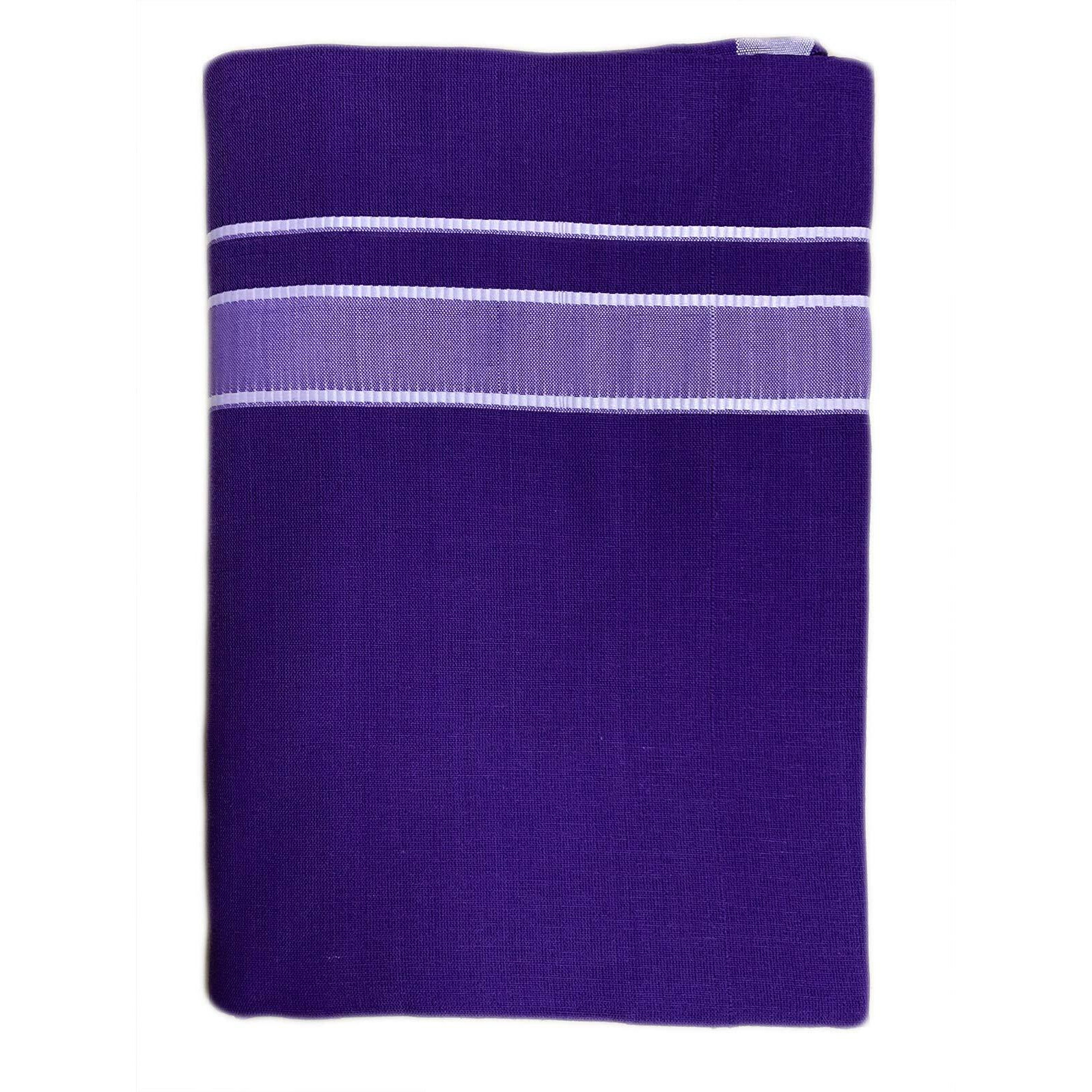 Prakasam Cotton Mens Cotton Single (1.28X1.95 Mtrs) Colour Dhoti/Kerala Single Dhoti/Kerala Colour Pondu Dhoti/Lavender Dhoti