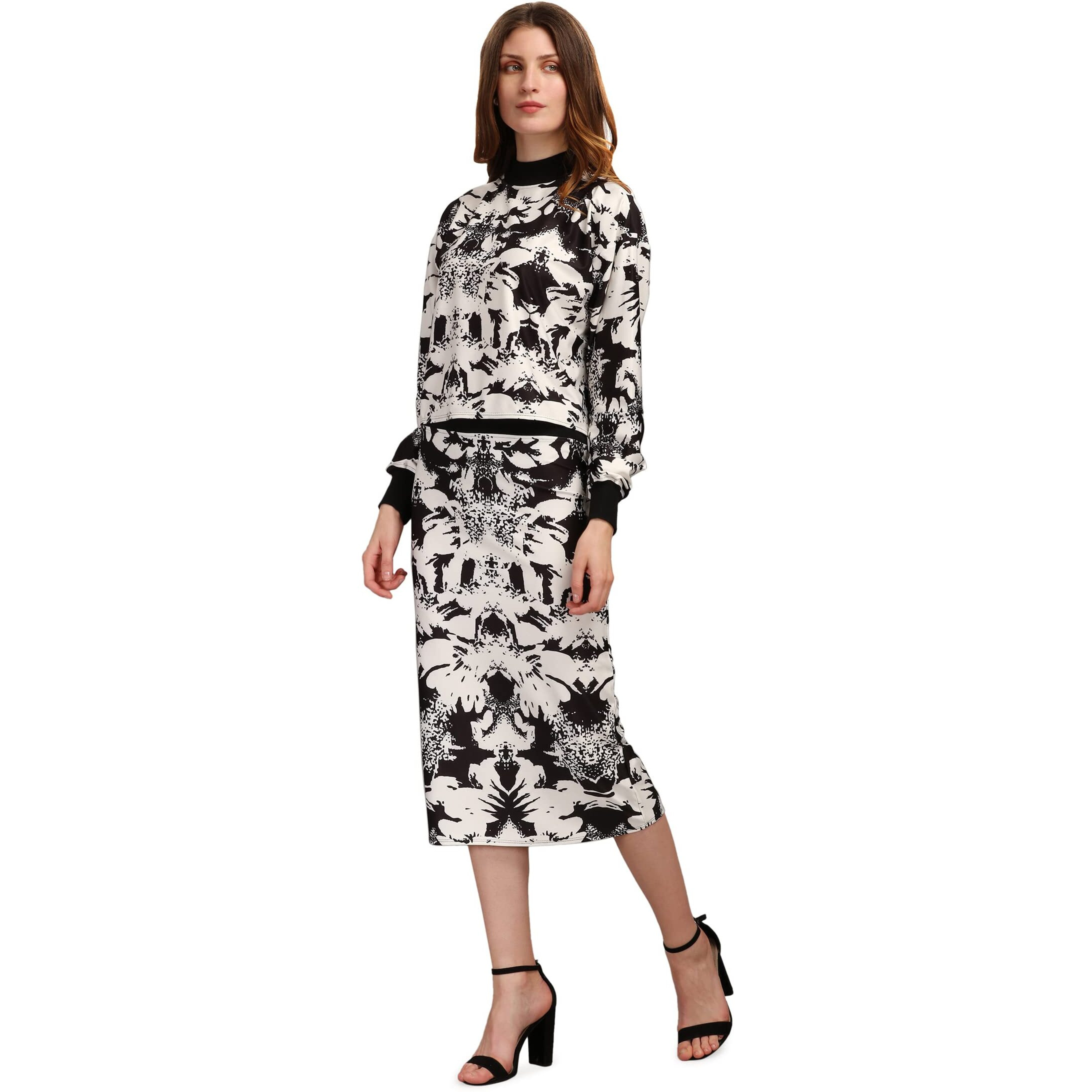 Purvaja Women's Polyester Blend Cocktail Midi Dress (Maxi-030-Vintage-Xs_Off White