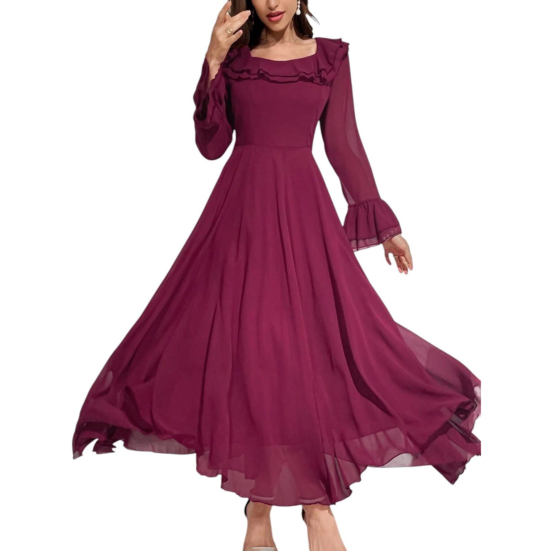 Litzo Dresses For Women || Western Dresses For Women (L-36-Xxl) Purple