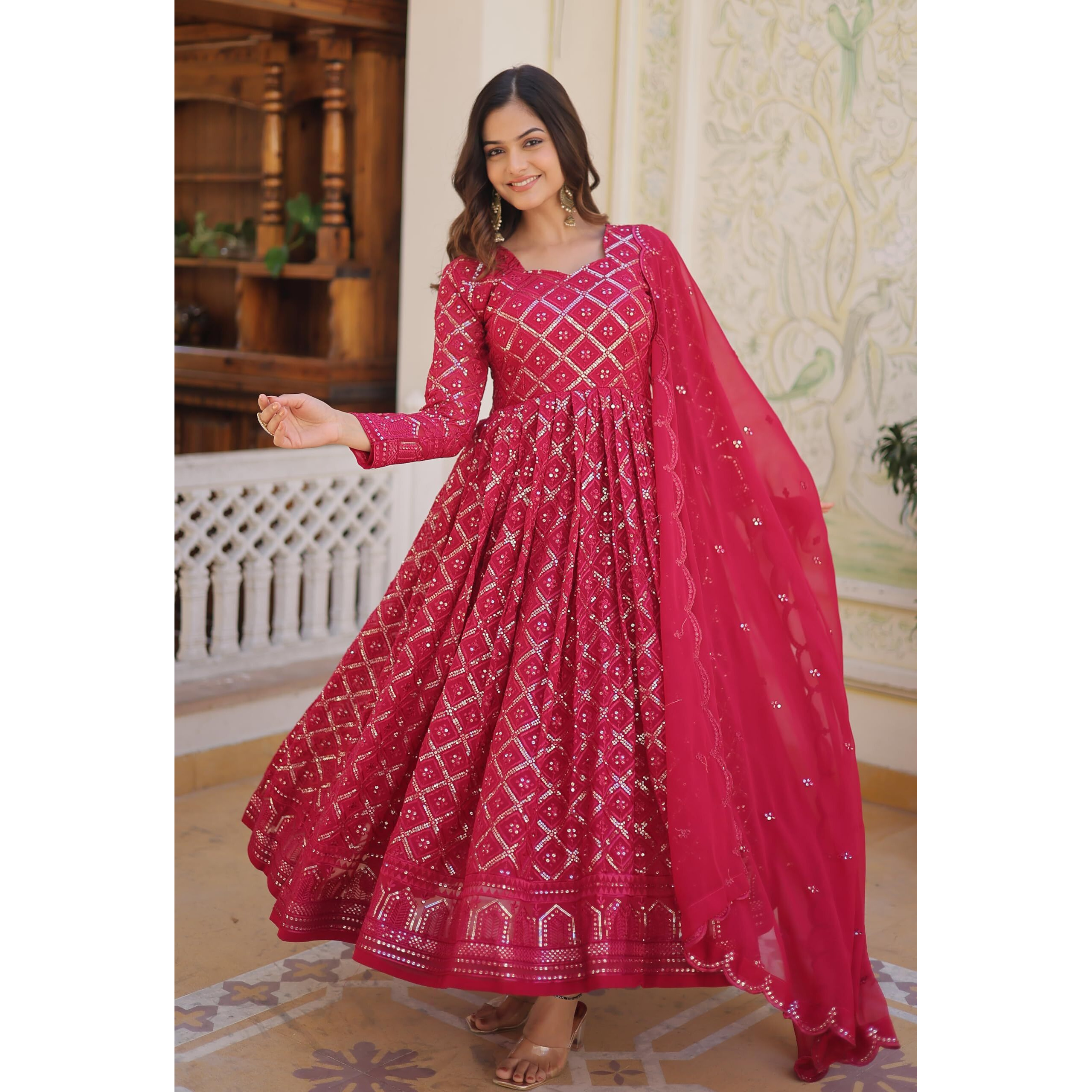 Fashion Basket Kurta With Duptta For Women Rani