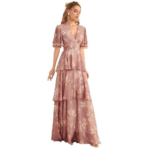 Litzo Dresses For Women || Western Dresses For Women (L-46-Xl) Pink