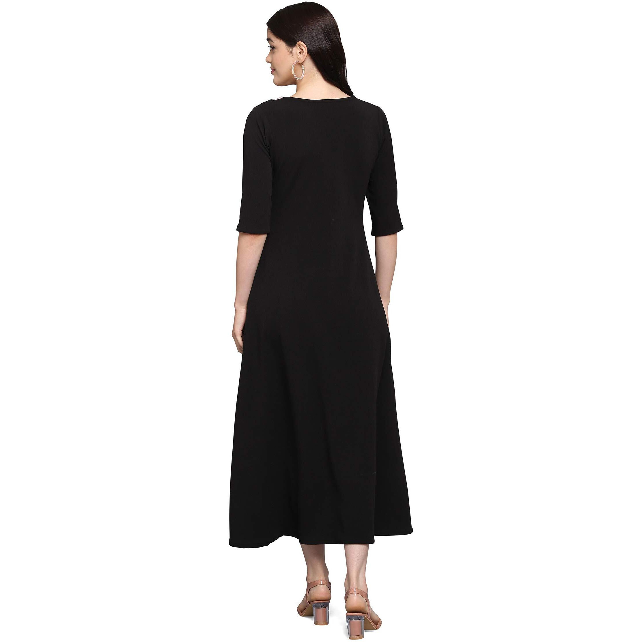 Purvaja Women's Corduroy Empire Waist Maxi Cocktail Dress (Lucy-023-Pi-Bl-L_Peach