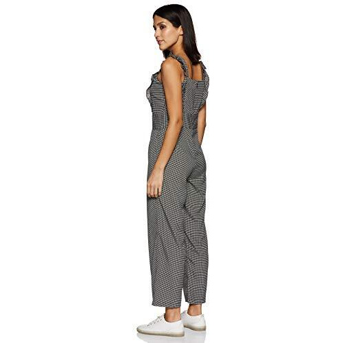 Rare Women's Synthetic Jumpsuit (Ep31090- Black_Xl)