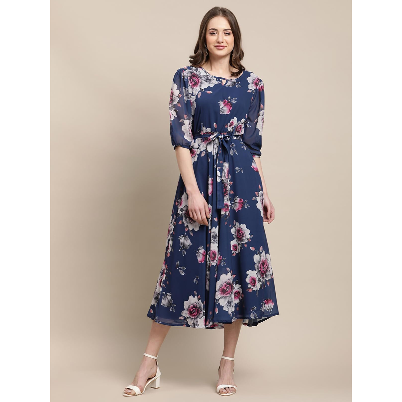 Tee Projekt Women Deep Blue Dream Maxi Dress