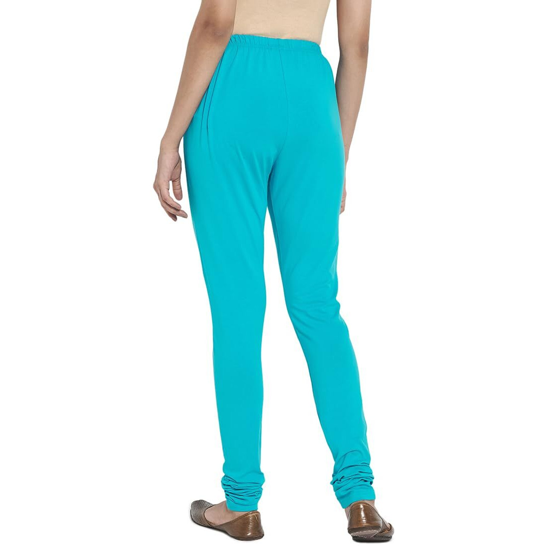 Fabindia Women's Regular Pants (209872702_Turquoise
