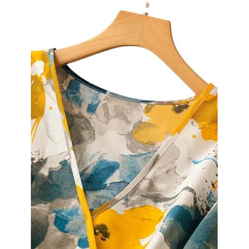 Litzo Dresses For Women || Western Dresses For Women (L-41-L) Yellow