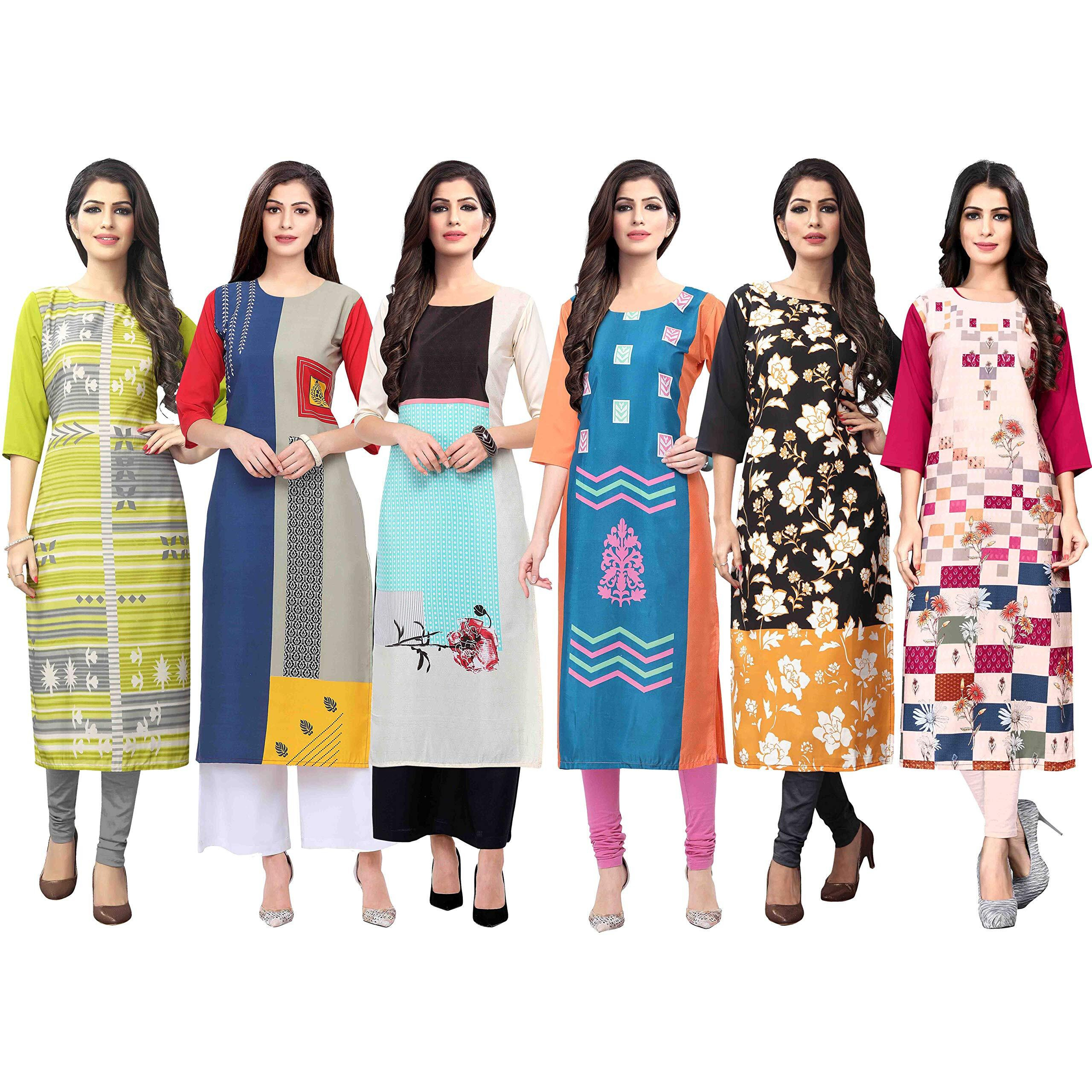 Pinkmint Kurti For Women, Kurta For Women, Kurti, Digital Printed Kurta, Women's Casual Kurta, Kurta Set, Office Wear Kurta, Straight Kurta, Kurta Combo Multicolour