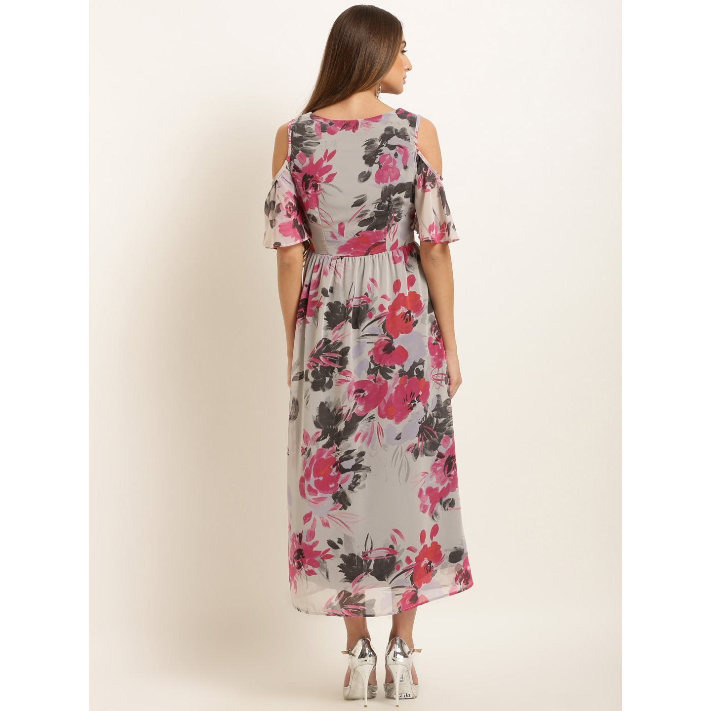 Rare Women's Dress (Ep31950-M, Grey, Medium)