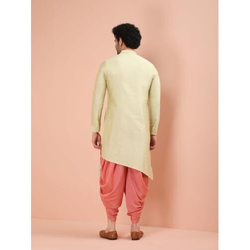 Kisah Men's Indian Ethnic Wear Kurta For Wedding & Festivals | Green, 52