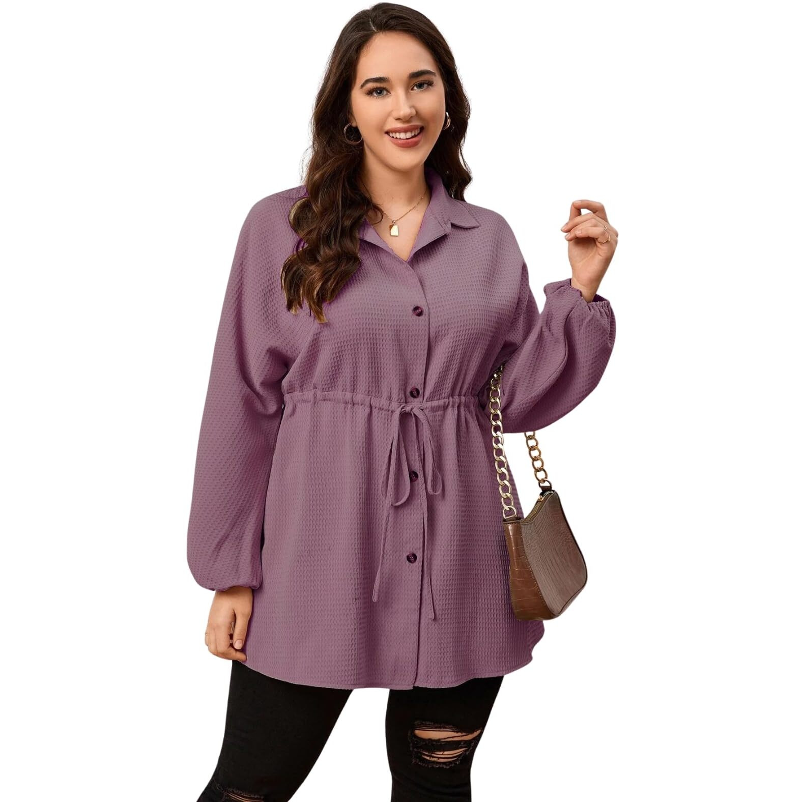 Greciilooks Poly Cotton Casual Standard Length One Piece Maxi Bodycon Dresses Midi Dress For Women (Gl-Wd1149_Purple_S)