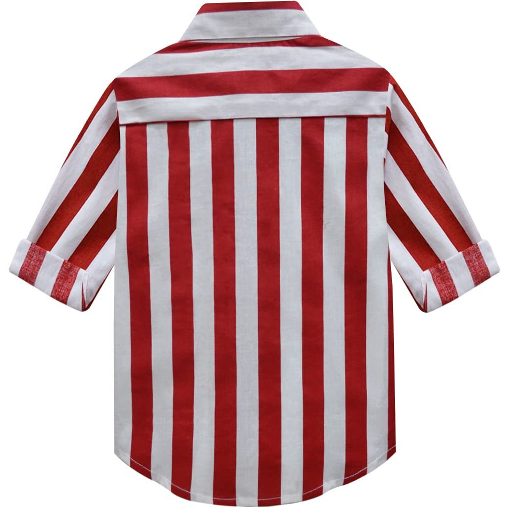 A.T.U.N. (All Things Uber Nice) A.T.U.N. Boys Shirt_Bsht Rdw Stp_14-15Y_Red-White2