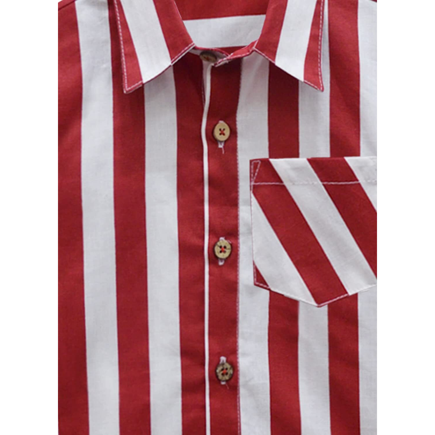 A.T.U.N. (All Things Uber Nice) A.T.U.N. Boys Shirt_Bsht Rdw Stp_14-15Y_Red-White2