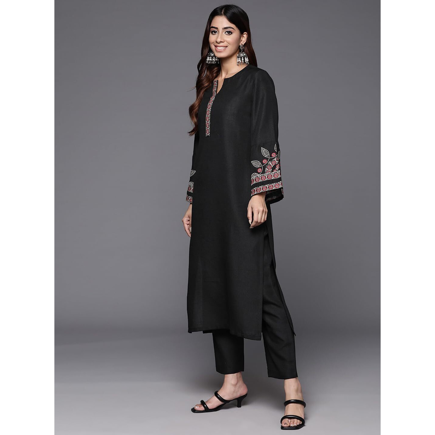 Varanga Women's Cotton Kurta Kurta Bottom Set Dupatta Set