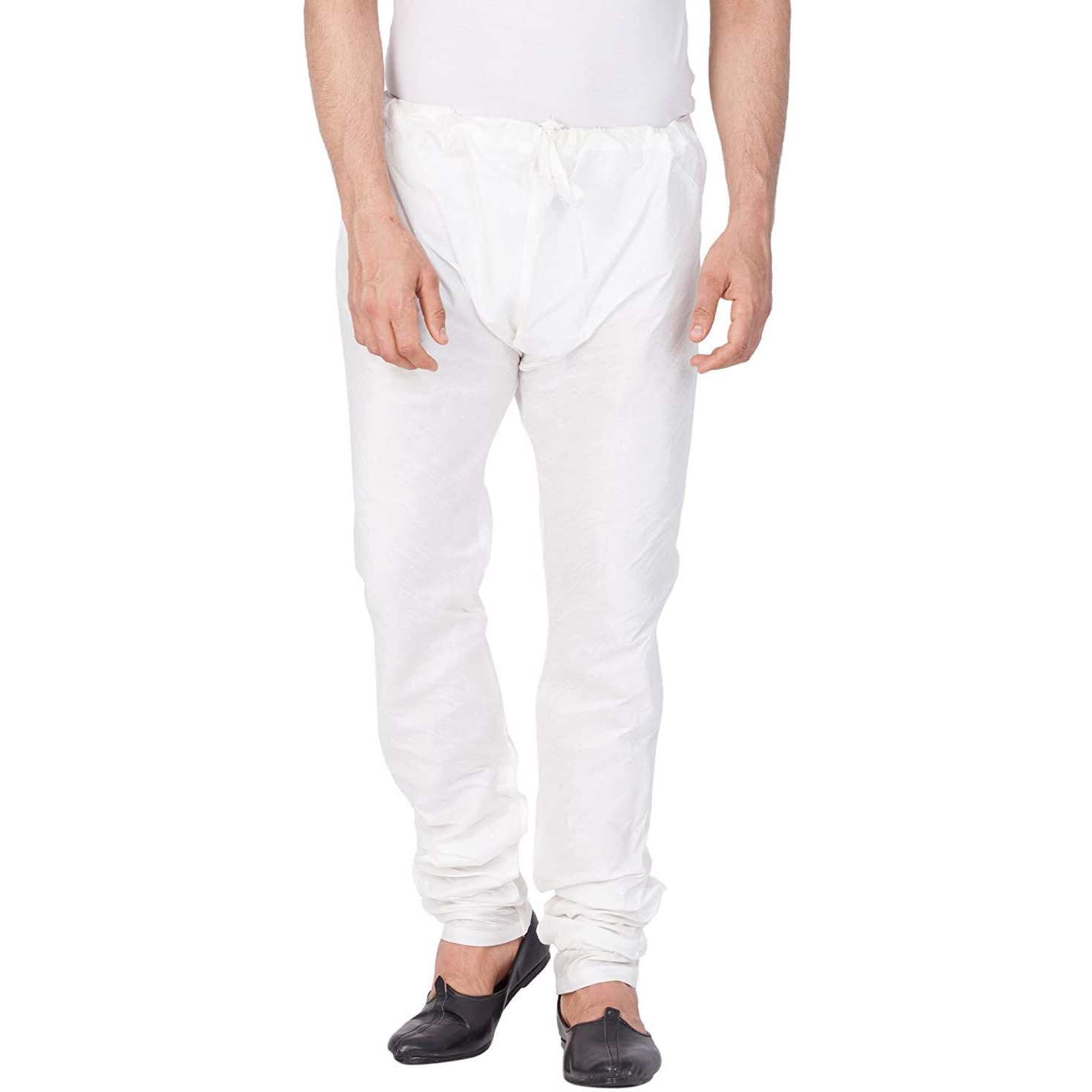 Lookmark Men's Cotton Blend Straight Kurta Pyjama Set(Kurta Pyjama 05-L_)