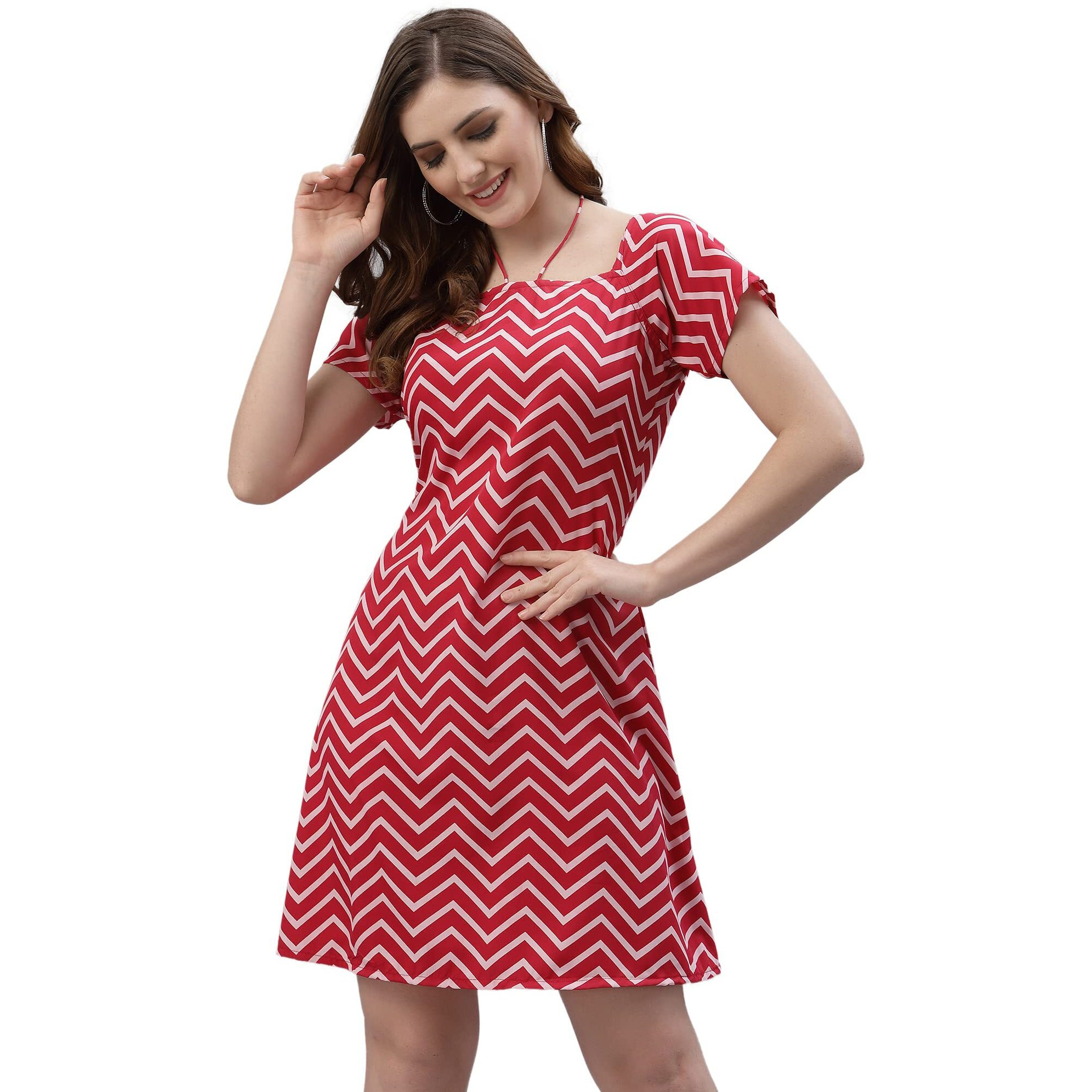 Oomph One Piece For Women Red - Md557